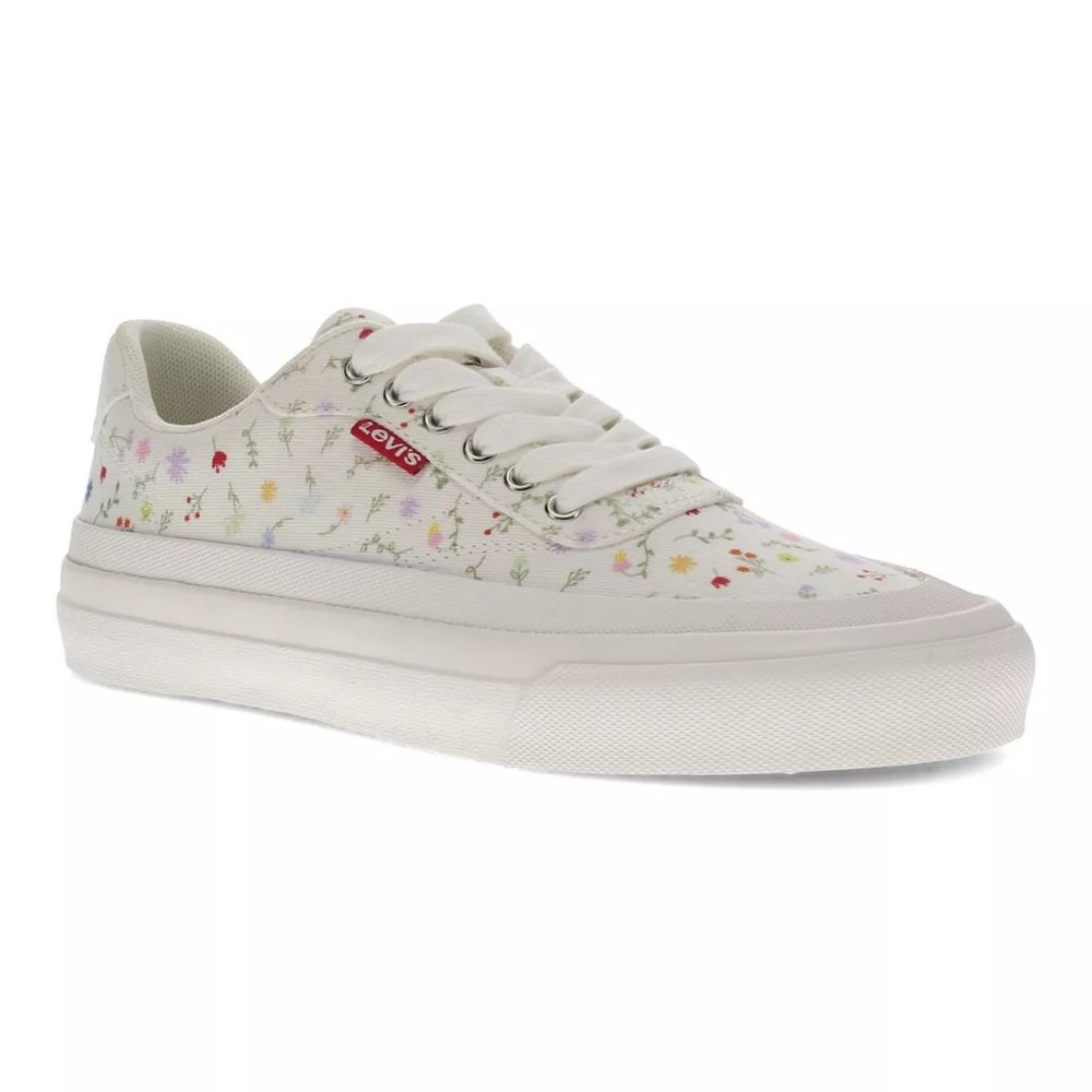 NWT Levi's  Naya Canvas Print Girl Sneakers
